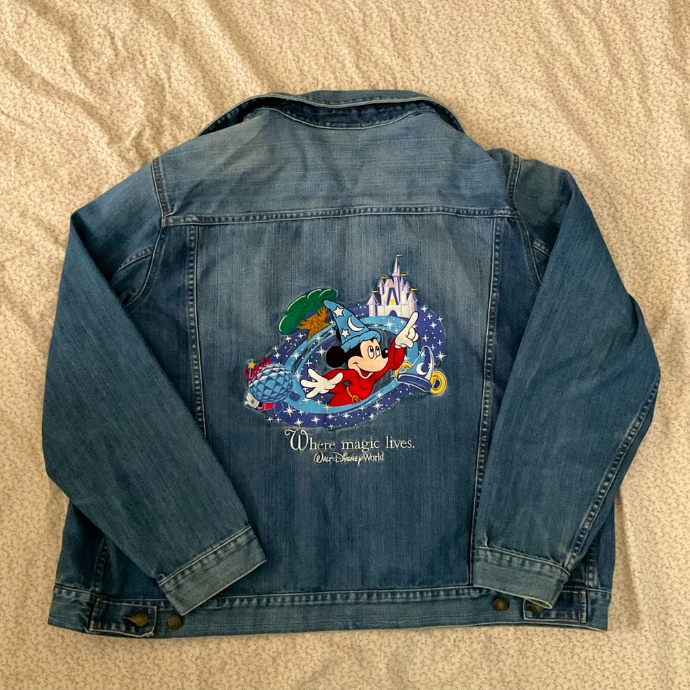 Vintage Disney Epcot Jean Jacket 👑🐹